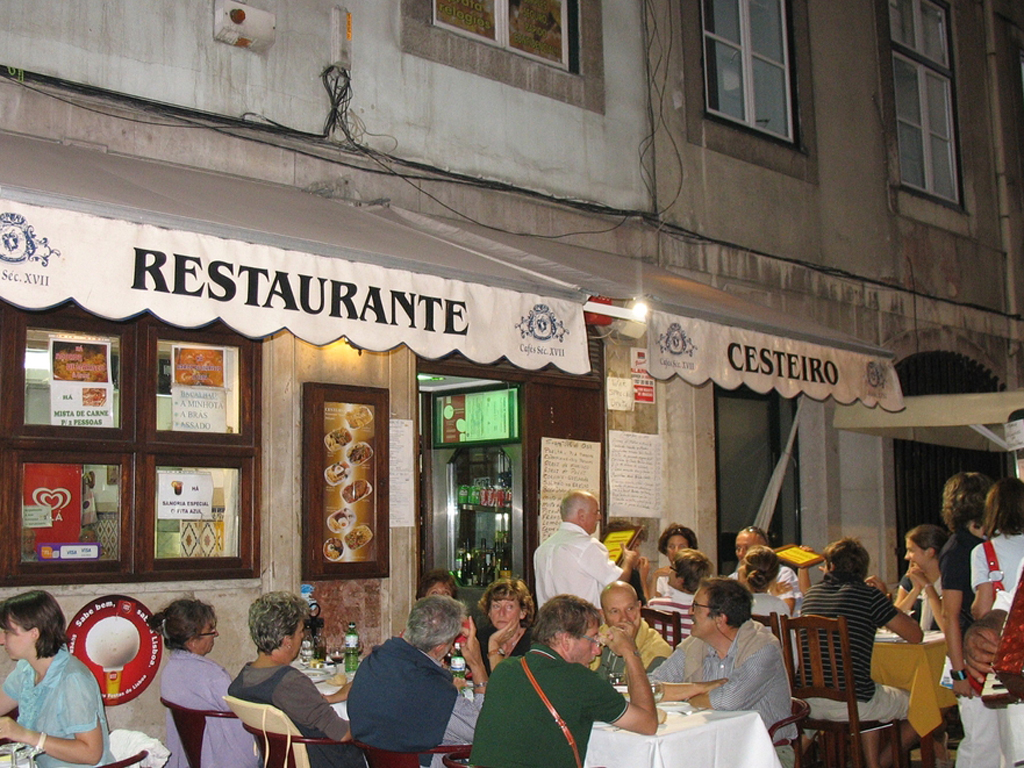 Рестораны в португалии