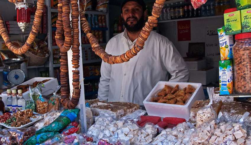 Цены в Тунисе на еду в 2018 году